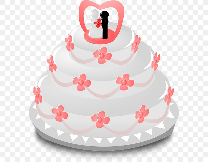 Wedding Invitation Wedding Cake Gift Clip Art, PNG, 591x640px, Wedding Invitation, Birthday Cake, Bride, Bridegroom, Buttercream Download Free