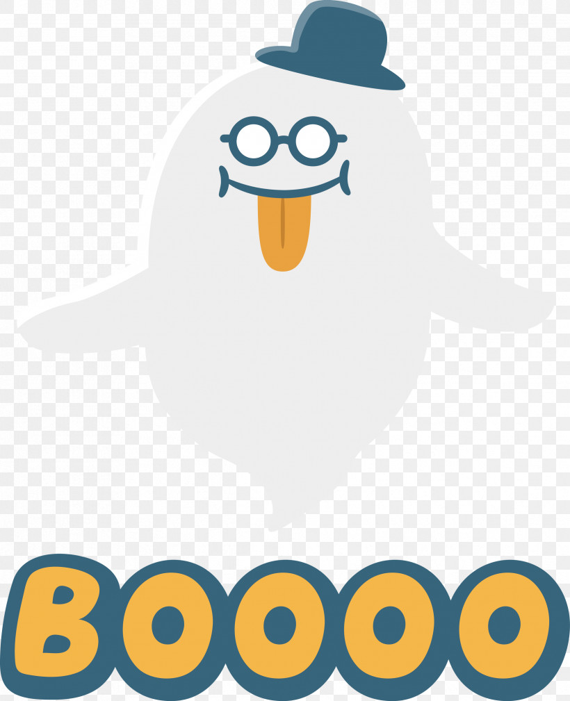 Boo Halloween, PNG, 2438x3000px, Boo, Beak, Behavior, Halloween, Happiness Download Free