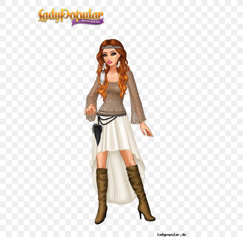 Lady Popular Costume Fashion Clothing Game, PNG, 600x800px, Lady Popular, Action Figure, Clothing, Costume, Costume Design Download Free