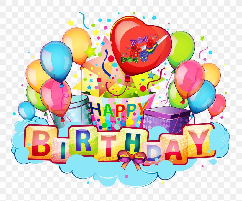 Birthday Greeting Card Wedding Invitation Wish E-card, PNG, 3872x3227px,  Birthday Cake, Anniversary, Balloon, Birthday, Clip