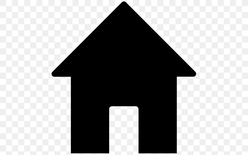 House Home Building Breadcrumb, PNG, 512x512px, House, Black, Black And White, Breadcrumb, Building Download Free