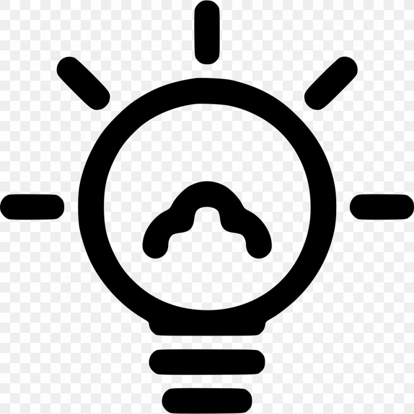 Incandescent Light Bulb LED Lamp, PNG, 980x982px, Light, Area, Black, Black And White, Electric Light Download Free