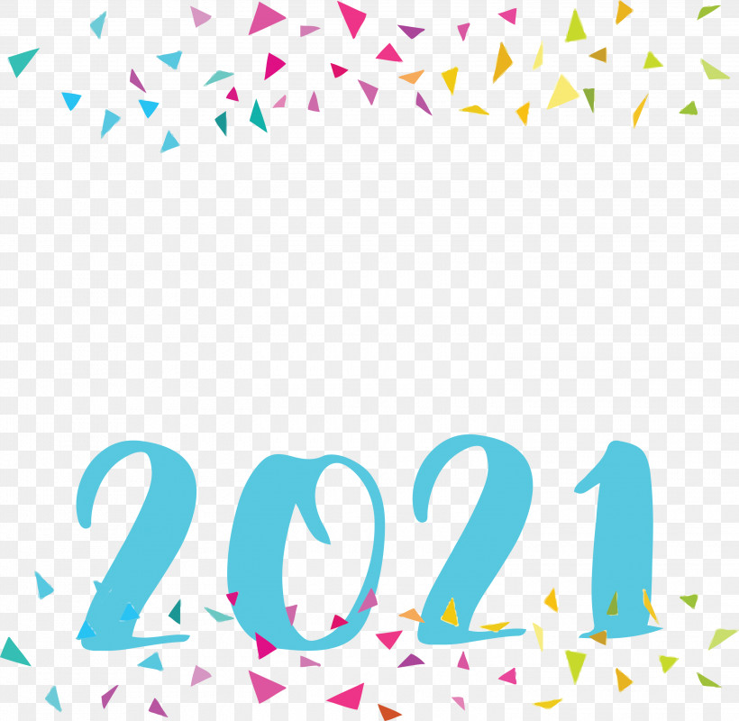 2021 Happy New Year 2021 New Year, PNG, 3000x2930px, 2021 Happy New Year, 2021 New Year, Confetti, Geometry, Happiness Download Free