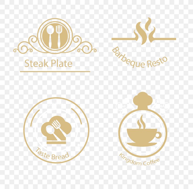 Coffee Restaurant Logo Food Tableware, PNG, 800x800px, Logo, Area, Beige, Brand, Clip Art Download Free