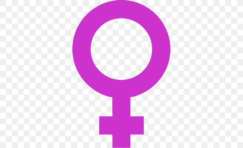 Gender Symbol Icon Design, PNG, 500x500px, Gender Symbol, Area, Female, Icon Design, Magenta Download Free
