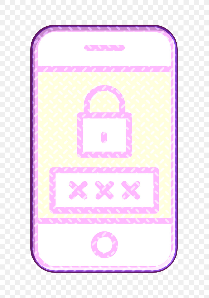 Cyber Icon Password Icon Login Icon, PNG, 692x1172px, Cyber Icon, Login Icon, Password Icon, Pink, Square Download Free