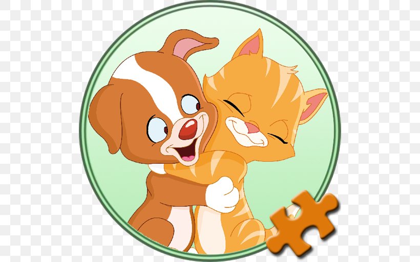 Dog–cat Relationship Dog–cat Relationship Puppy Kitten, PNG, 512x512px, Dog, Art, Carnivoran, Cartoon, Cat Download Free