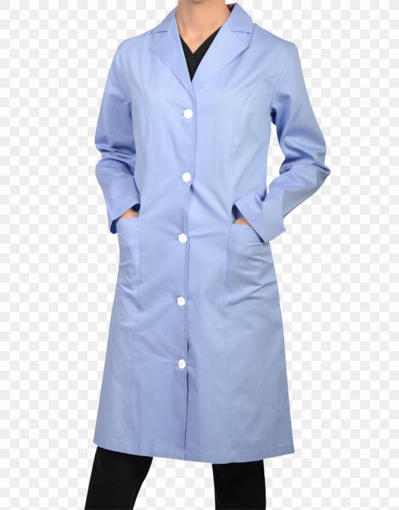 Lab Coats Scrubs Chef's Uniform Nursing Care, PNG, 870x1110px, Lab Coats, Bandana, Coat, Costume, Electric Blue Download Free