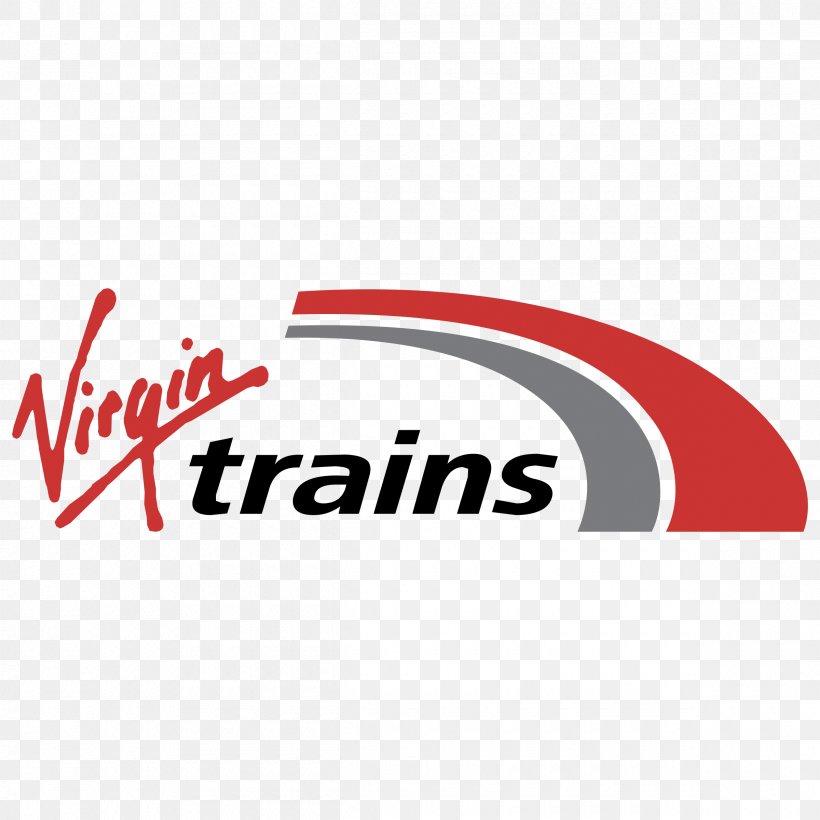 Virgin Trains Rail Transport Virgin Group Logo, PNG, 2400x2400px, Train, Area, Brand, Company, Logo Download Free