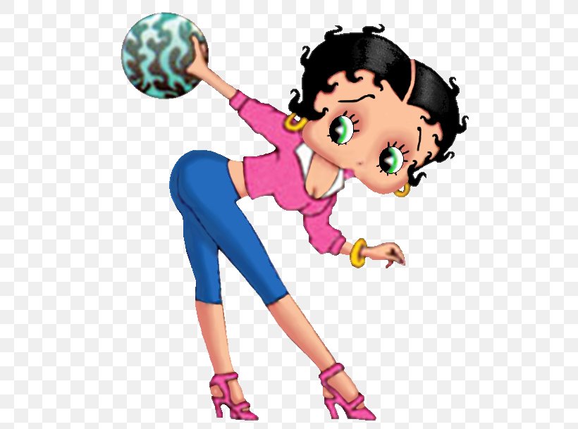 Betty Boop Cartoon Character Clip Art, PNG, 538x609px, Betty Boop, Arm, Art, Bowling, Cartoon Download Free