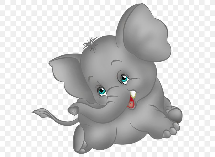 Elephant, PNG, 596x600px, Elephant, Animation, Cartoon, Ear, Elephants And Mammoths Download Free