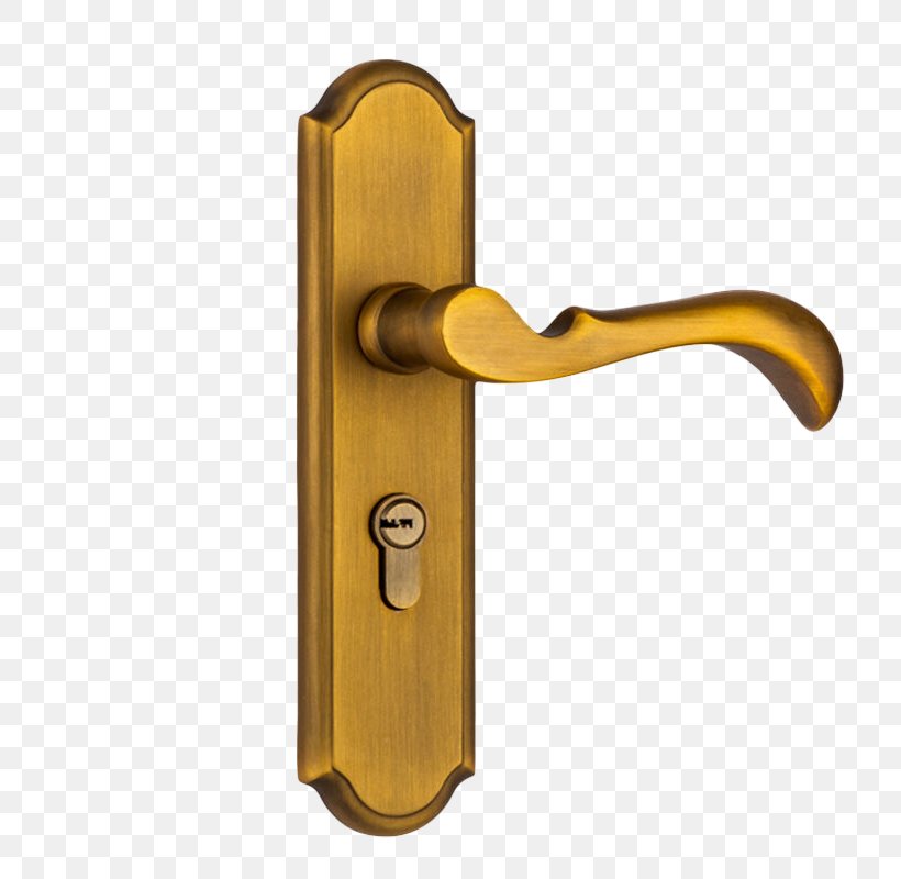 Lock Door Handle Brass, PNG, 800x800px, Lock, Antitheft System, Brass, Copper, Door Download Free