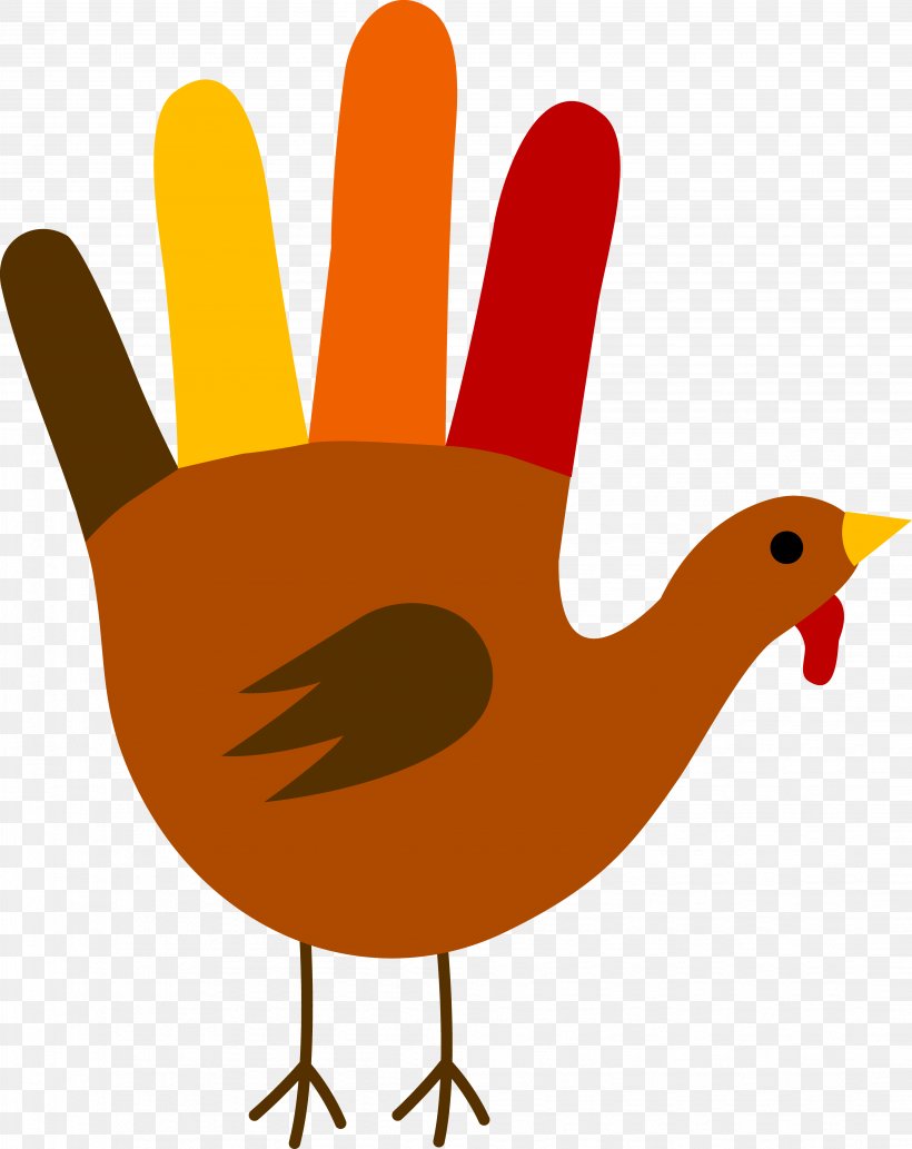 Turkey Paper Thanksgiving Hand Clip Art, PNG, 4319x5445px, Turkey, Adhesive, Art, Beak, Bird Download Free