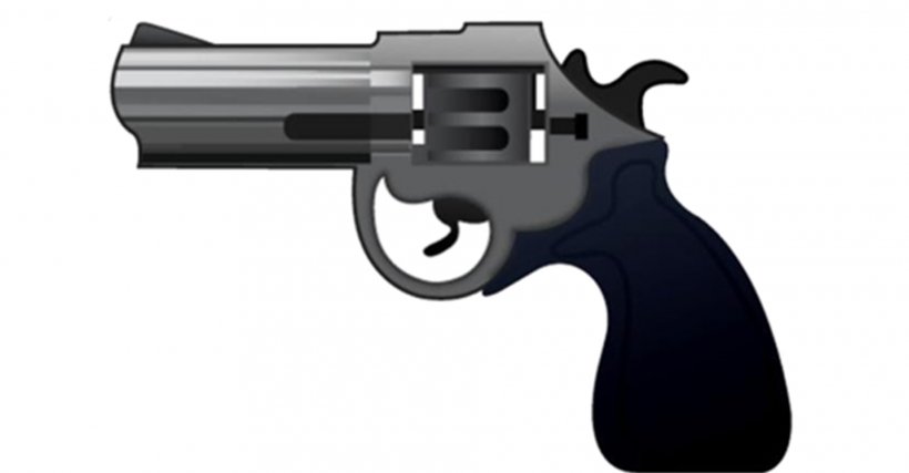 Emoji Firearm Water Gun Pistol IPhone, PNG, 1920x1000px, Watercolor, Cartoon, Flower, Frame, Heart Download Free