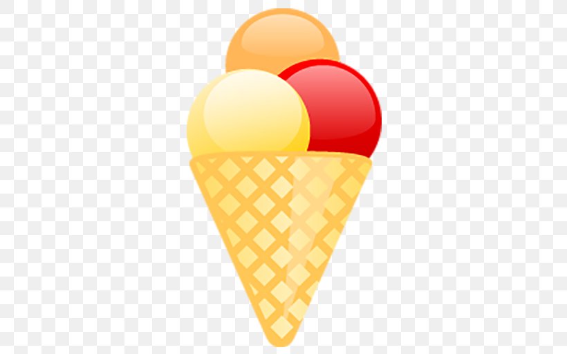 Ice Cream Cones Strawberry Ice Cream, PNG, 512x512px, Ice Cream, Cream, Dessert, Food, Ice Download Free