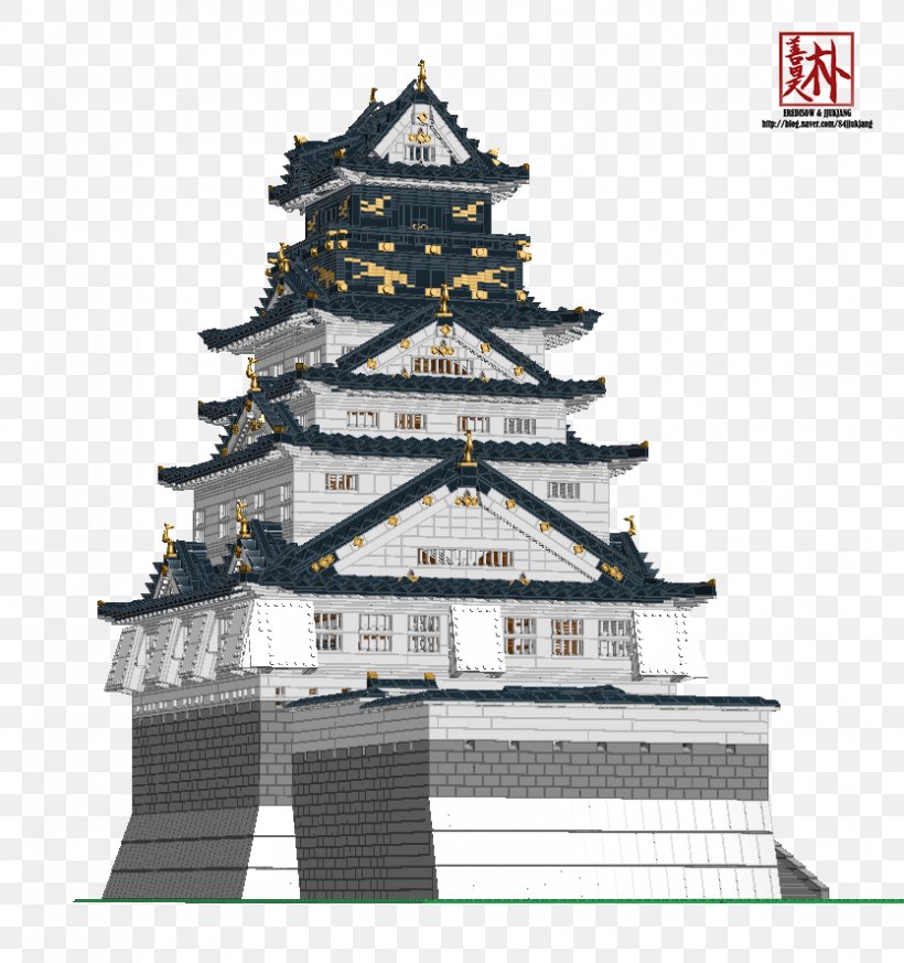 Osaka Castle Japanese Castle Landmark Tenshu, PNG, 835x889px, Osaka Castle, Building, Castle, Chinese Architecture, Facade Download Free