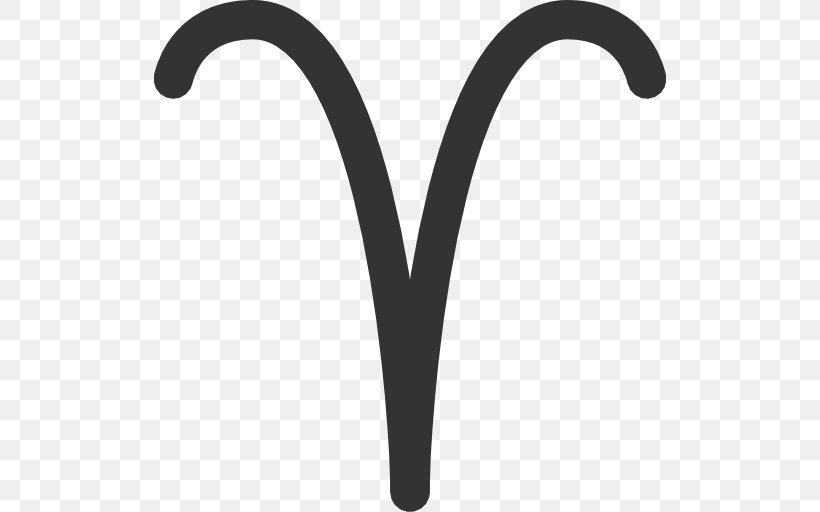 Aries Astrological Sign Astrology Zodiac, PNG, 512x512px, Aries, Astrological Sign, Astrological Symbols, Astrology, Black And White Download Free