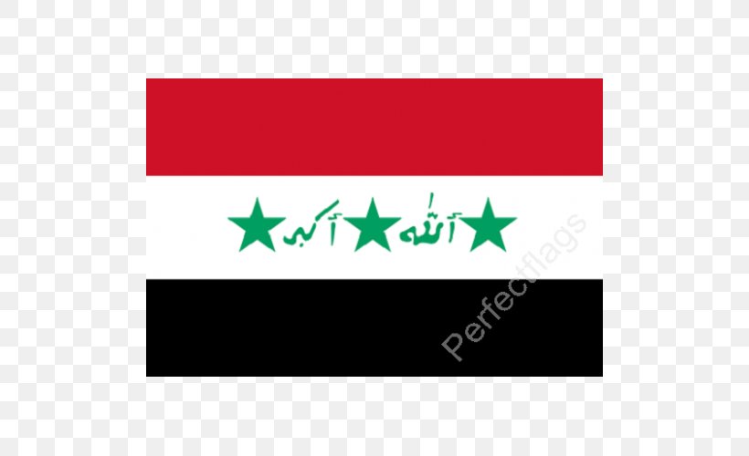 Flag Of Iraq National Flag Flag Of Syria, PNG, 500x500px, Iraq, Brand, Country, English, Flag Download Free