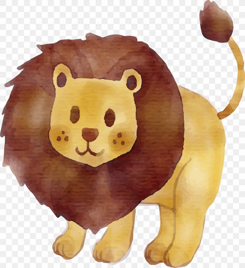 Lion Euclidean Vector Icon, PNG, 2853x3122px, Lion, Animal, Big Cats, Carnivoran, Cat Like Mammal Download Free