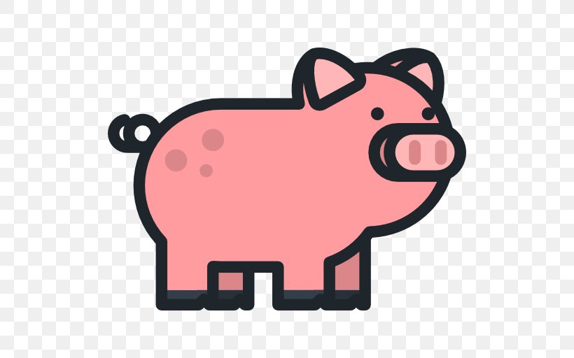 Pig Clip Art, PNG, 512x512px, Pig, Animal, Computer Software, Mammal, Pig Like Mammal Download Free