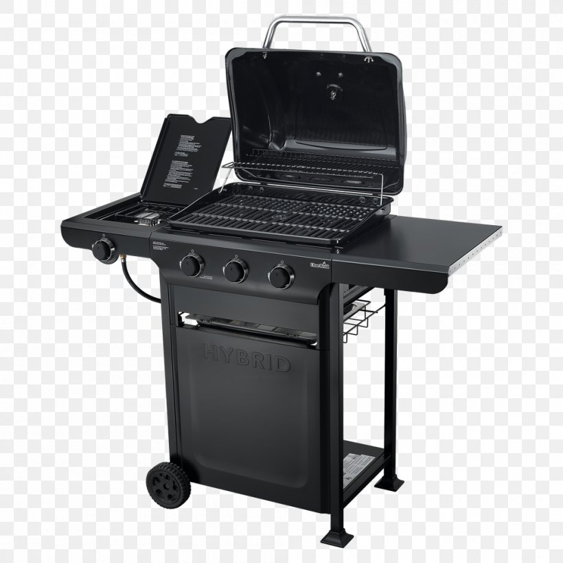 Barbecue Char-Broil Grilling Backyard Grill Dual Gas/Charcoal Smoking, PNG, 1000x1000px, Barbecue, Backyard Grill Dual Gascharcoal, Barbecue Grill, Barbecuesmoker, Brenner Download Free