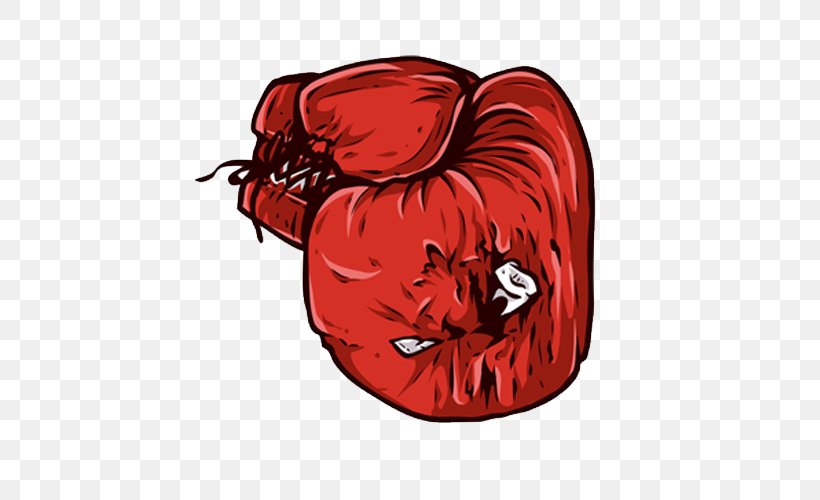 Boxing Glove Sport Wall Decal, PNG, 500x500px, Watercolor, Cartoon, Flower, Frame, Heart Download Free