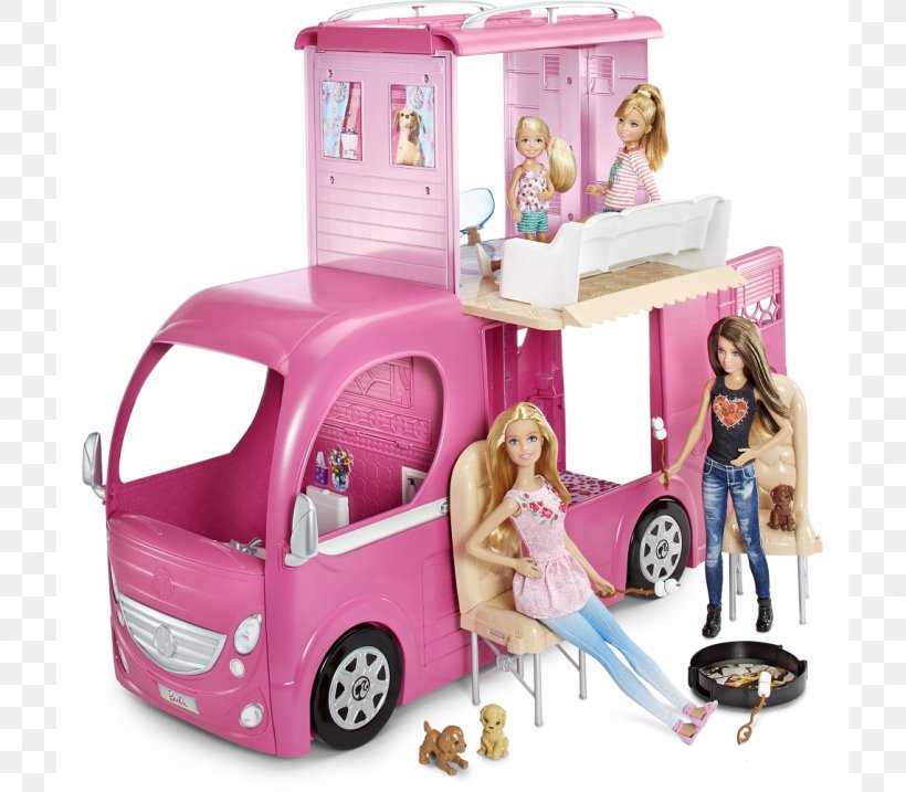 barbie car van