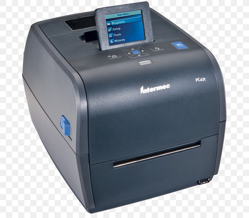 Laser Printing Printer Intermec PC43 Thermal-transfer Printing, PNG, 740x719px, Laser Printing, Barcode, Electronic Device, Inkjet Printing, Intermec Download Free