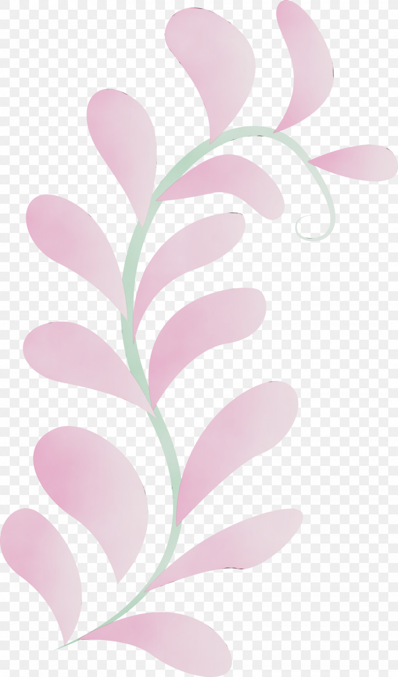 Petal Pattern Pink M Meter M, PNG, 1763x3000px, Watercolor, M, Meter, Paint, Petal Download Free