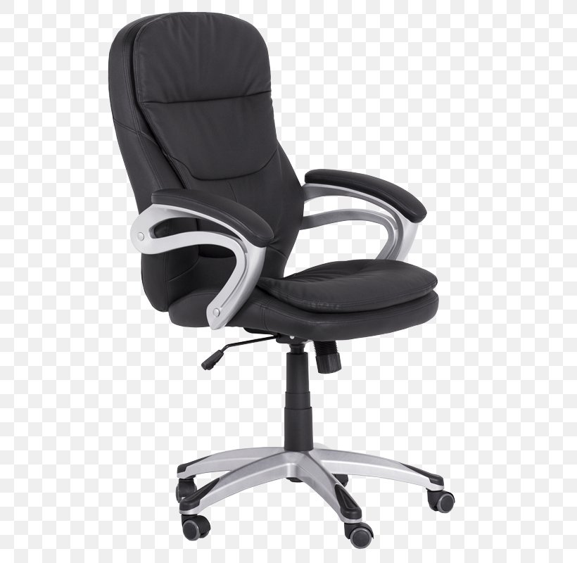 Office & Desk Chairs Bonded Leather Cushion, PNG, 800x800px, Office Desk Chairs, Armrest, Black, Bonded Leather, Business Download Free