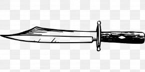 Knife - Bowie Knife Blade Hunting & Survival Knives Weapon PNG