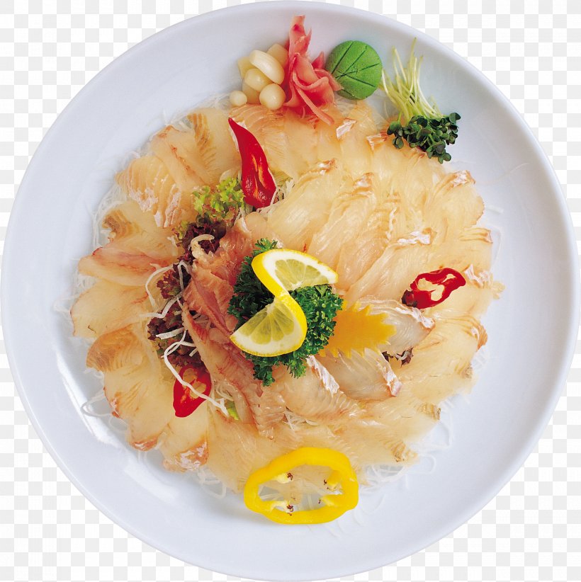 Carpaccio Dish Seafood Sushi, PNG, 2419x2425px, Carpaccio, Appetizer, Cooking, Cuisine, Dish Download Free