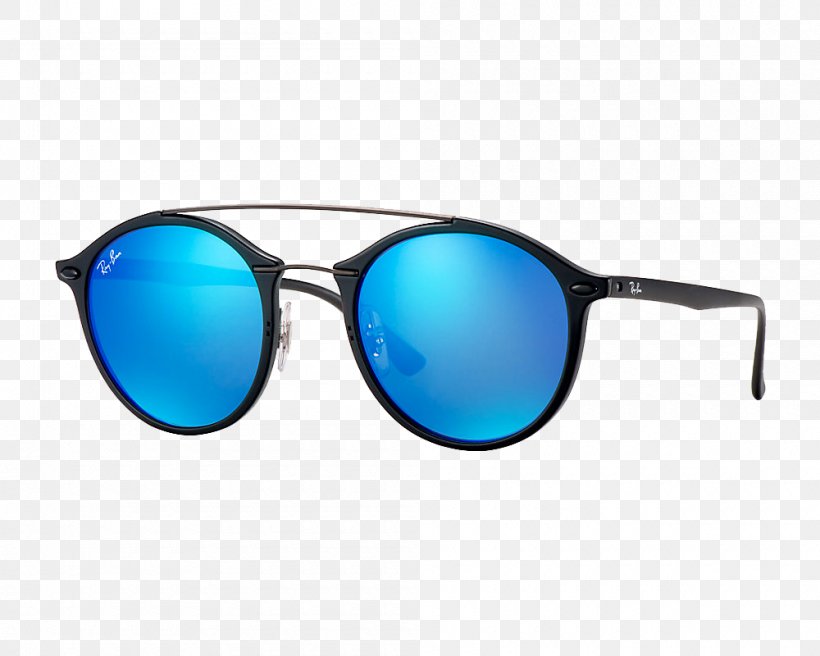 Ray-Ban Wayfarer Sunglasses Ray-Ban Round Metal, PNG, 1000x800px, Rayban, Aqua, Aviator Sunglasses, Azure, Blue Download Free