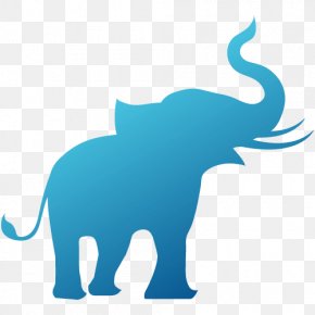 Elephant - African Elephant Elephants In Thailand Silhouette PNG