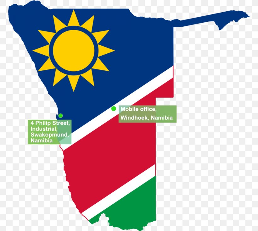 Flag Of Namibia Vector Graphics Stock Photography Map, PNG, 768x735px, Namibia, Area, Brand, Diagram, Flag Download Free
