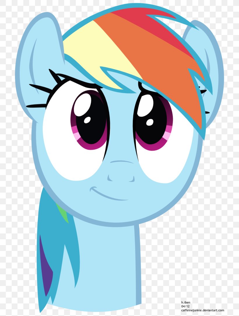 Rainbow Dash My Little Pony, PNG, 738x1083px, Watercolor, Cartoon, Flower, Frame, Heart Download Free