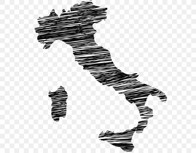 Regions Of Italy Map Geography Clip Art, PNG, 579x640px, Regions Of Italy, Black, Black And White, Geography, Italy Download Free