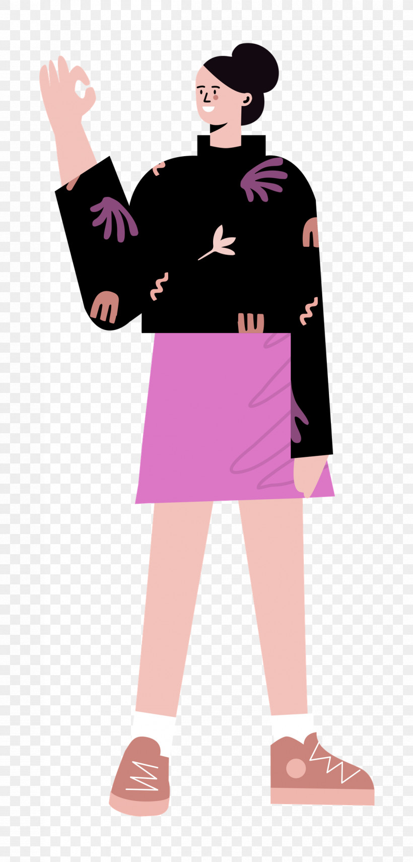 Standing Skirt Woman, PNG, 1198x2500px, Standing, Animation, Cartoon, Drawing, Silhouette Download Free