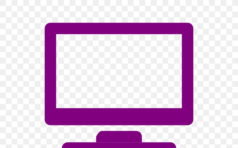 Television Purple Clip Art, PNG, 512x512px, Television, Area, Brand, Color, Color Television Download Free