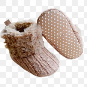 Fake Fur - Slipper Infant Child Toddler Shoe PNG