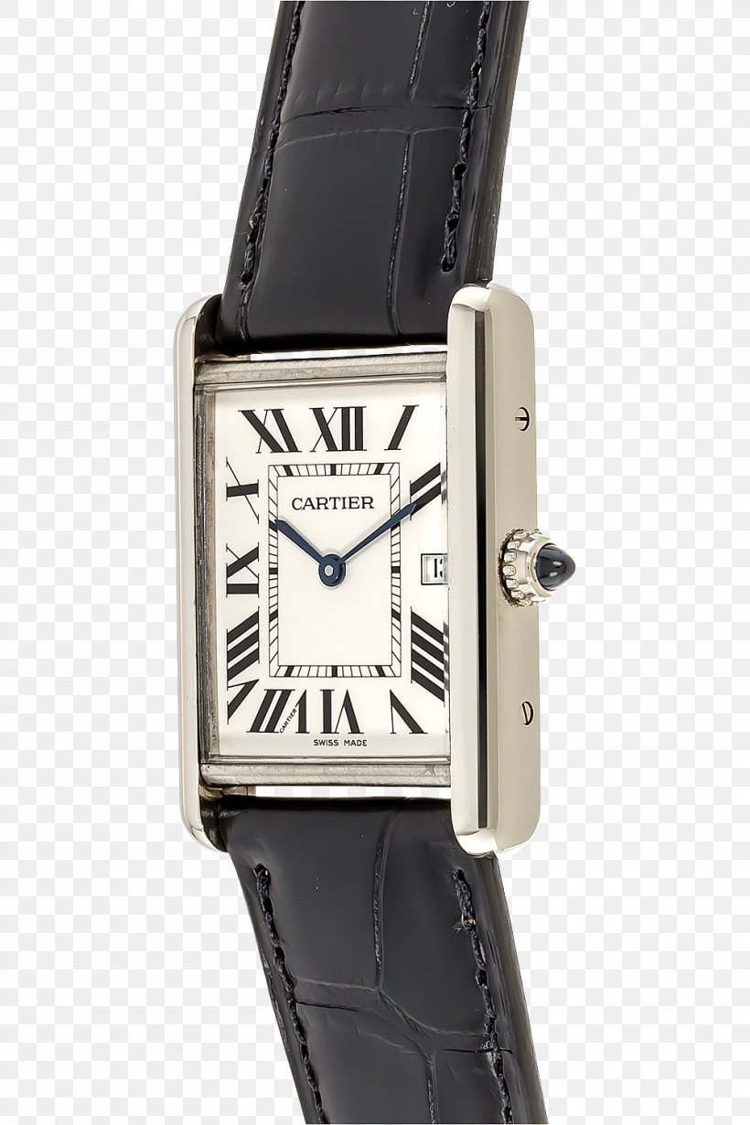 cartier tank watch band leather