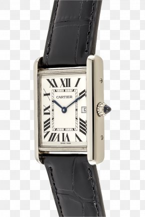 Off White Brand Watch - Watch Strap Cartier Tank Louis Cartier PNG