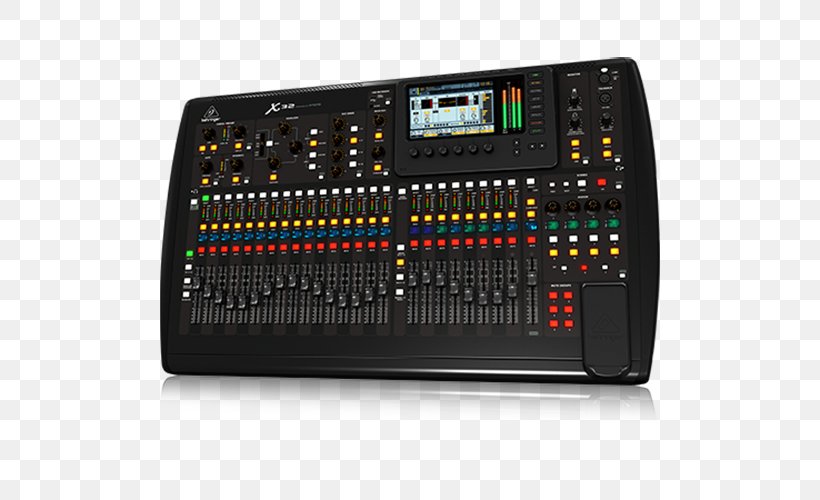 BEHRINGER X32 X32 Digital Mixing Console Audio Mixers, PNG, 500x500px, Watercolor, Cartoon, Flower, Frame, Heart Download Free