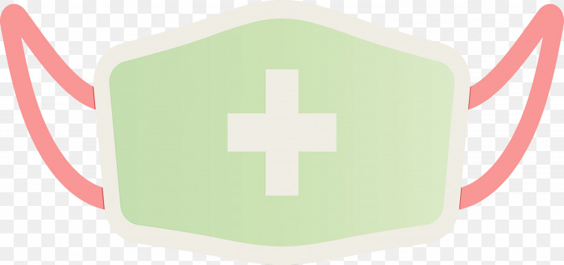 Green Symbol Meter, PNG, 3000x1415px, Medical Mask, Green, Meter, Paint, Symbol Download Free