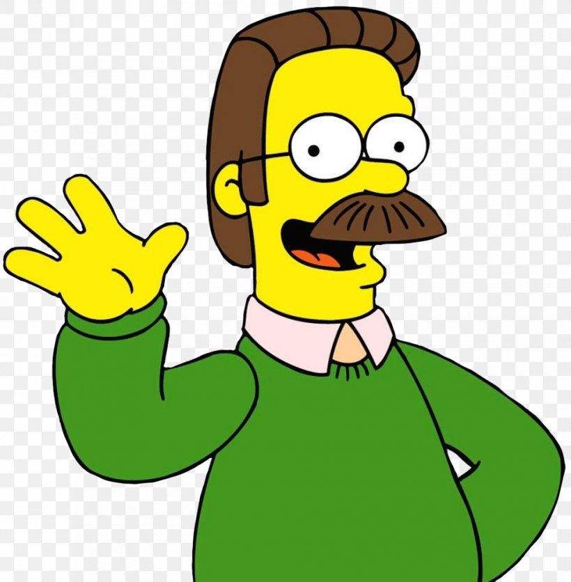 Ned Flanders The Simpsons: Tapped Out Homer Simpson Waylon Smithers Principal Skinner, PNG, 980x1000px, Ned Flanders, Artwork, Beak, Bird, Character Download Free