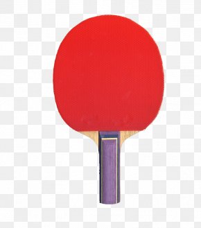 Red Table Tennis Bat - Table Tennis Racket PNG