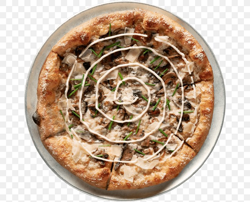 Pizza Mellow Mushroom Italian Cuisine Calzone Restaurant, PNG, 662x665px, Pizza, Bread, Calzone, Cuisine, Dish Download Free