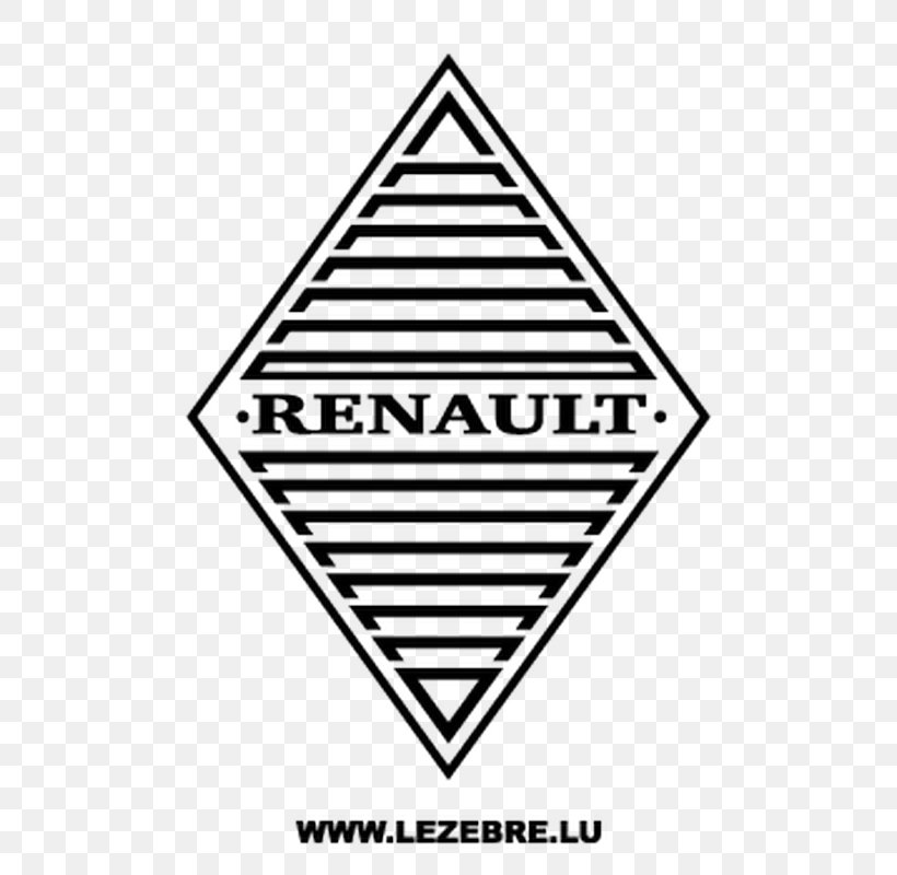 Renault Clio Car Renault 4 Logo, PNG, 800x800px, Renault, Area, Black And White, Brand, Car Download Free