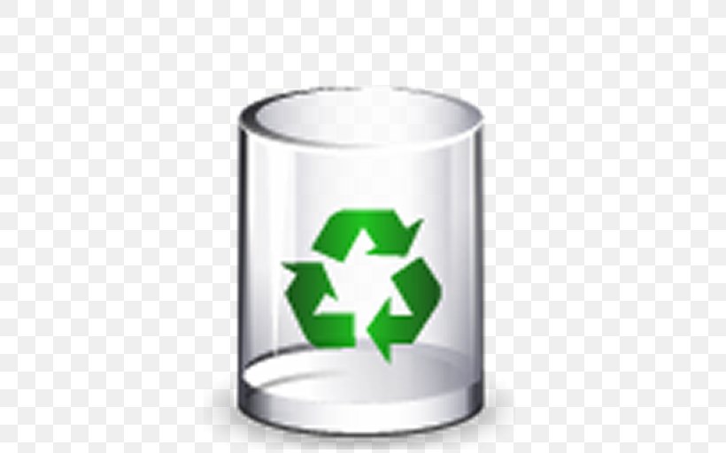 Rubbish Bins & Waste Paper Baskets Recycling Symbol Recycling Bin, PNG, 512x512px, Paper, Brand, Can Stock Photo, Drinkware, Green Download Free
