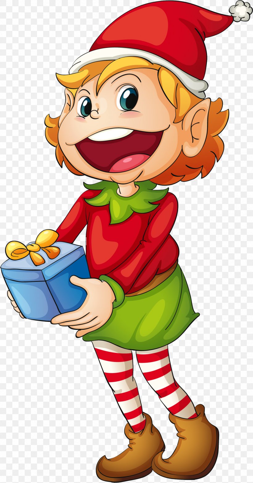 Santa Claus Christmas Elf Gift, PNG, 1322x2521px, Santa Claus, Art, Artwork, Cartoon, Child Download Free